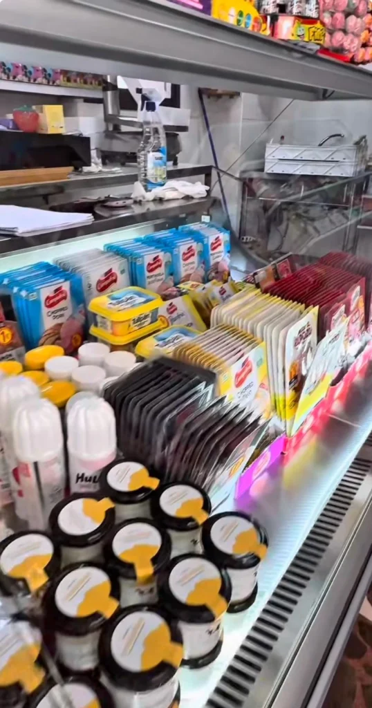 Expositora de fiambres